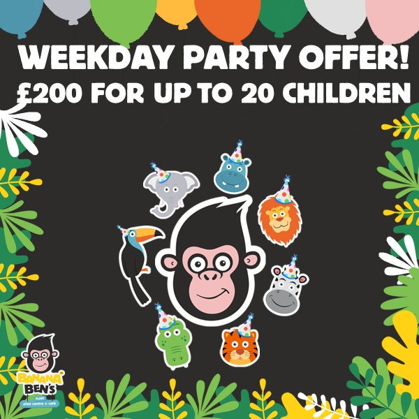 Birthday Parties at Banana Ben's!